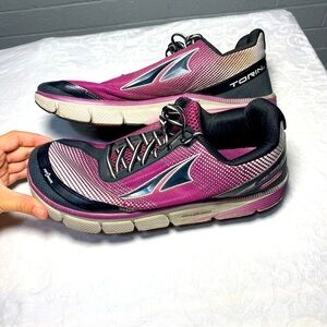 Altra Torin 2.5 Women’s Size 11 Purple Gray Road Running Shoes Sneakers Barefoot